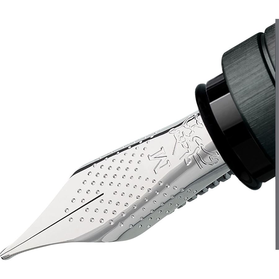 Faber-Castell - Essentio Aluminium fountain pen, M, black