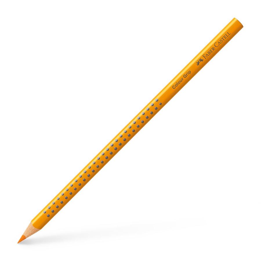 Faber-Castell - Colour Grip colour pencil, Pumpkin orange