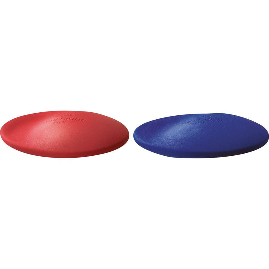 Faber-Castell - Kosmo Mini eraser, red/blue