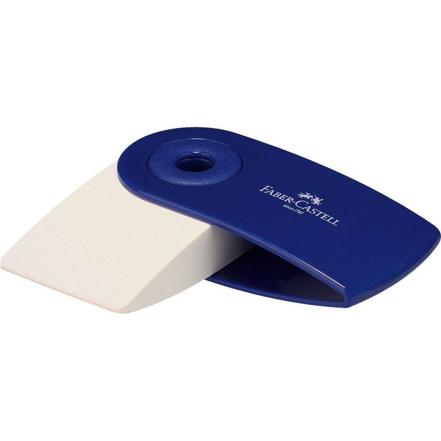 Faber-Castell - Sleeve eraser, red/blue