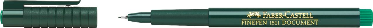 Faber-Castell - Finepen 1511 fineliner, 0.4 mm green