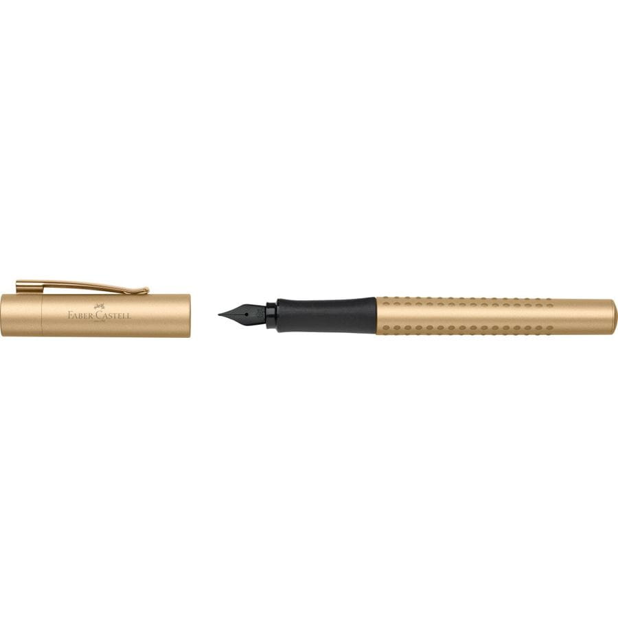 Faber-Castell - Grip Edition fountain pen, nib width M, gold