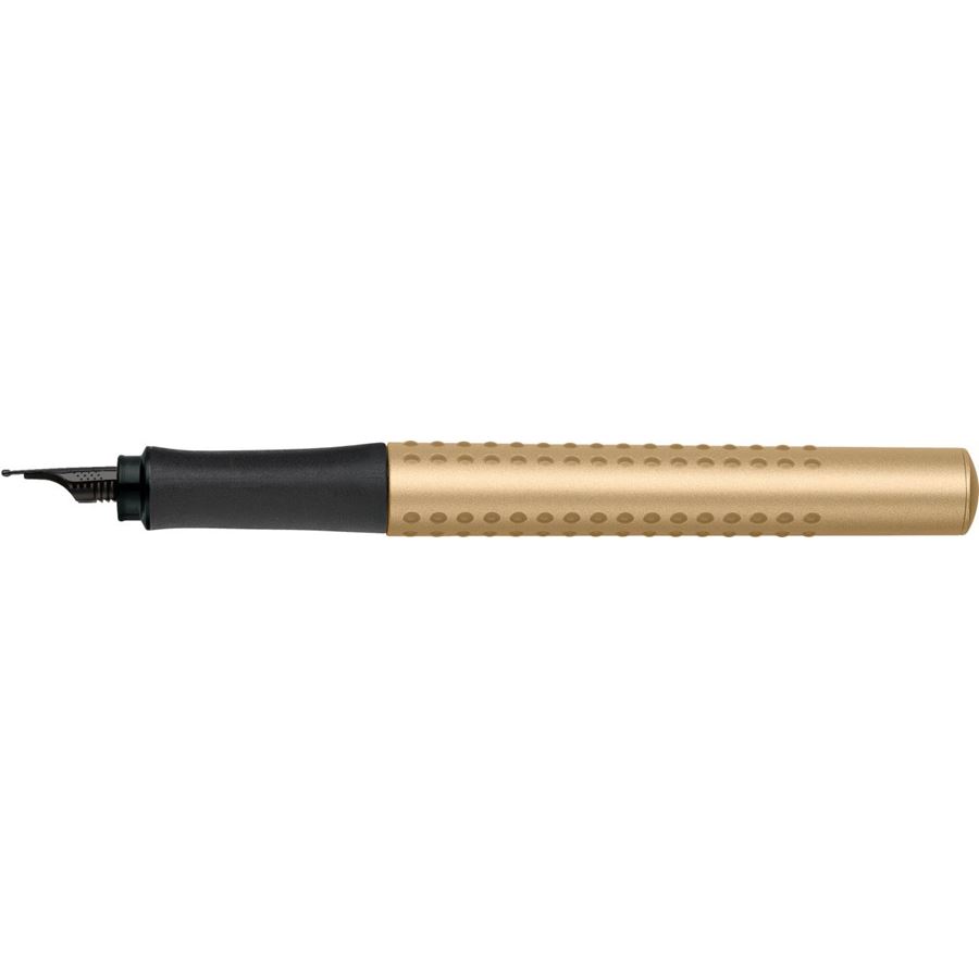 Faber-Castell - Grip Edition fountain pen, nib width M, gold