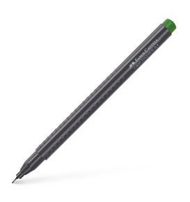 Faber-Castell - Grip Finepen, 0.4, permanent green olive