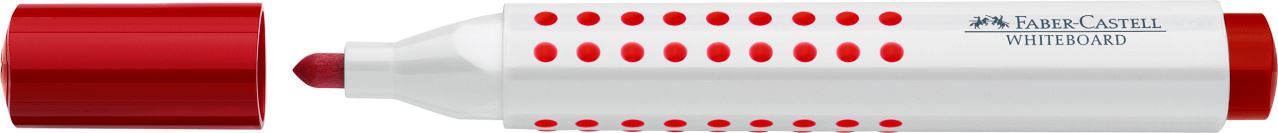 Faber-Castell - Grip Marker Whiteboard, round tip, red