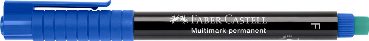 Faber-Castell - Multimark overhead marker permanent, F, blue
