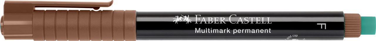 Faber-Castell - Multimark overhead marker permanent, F, brown