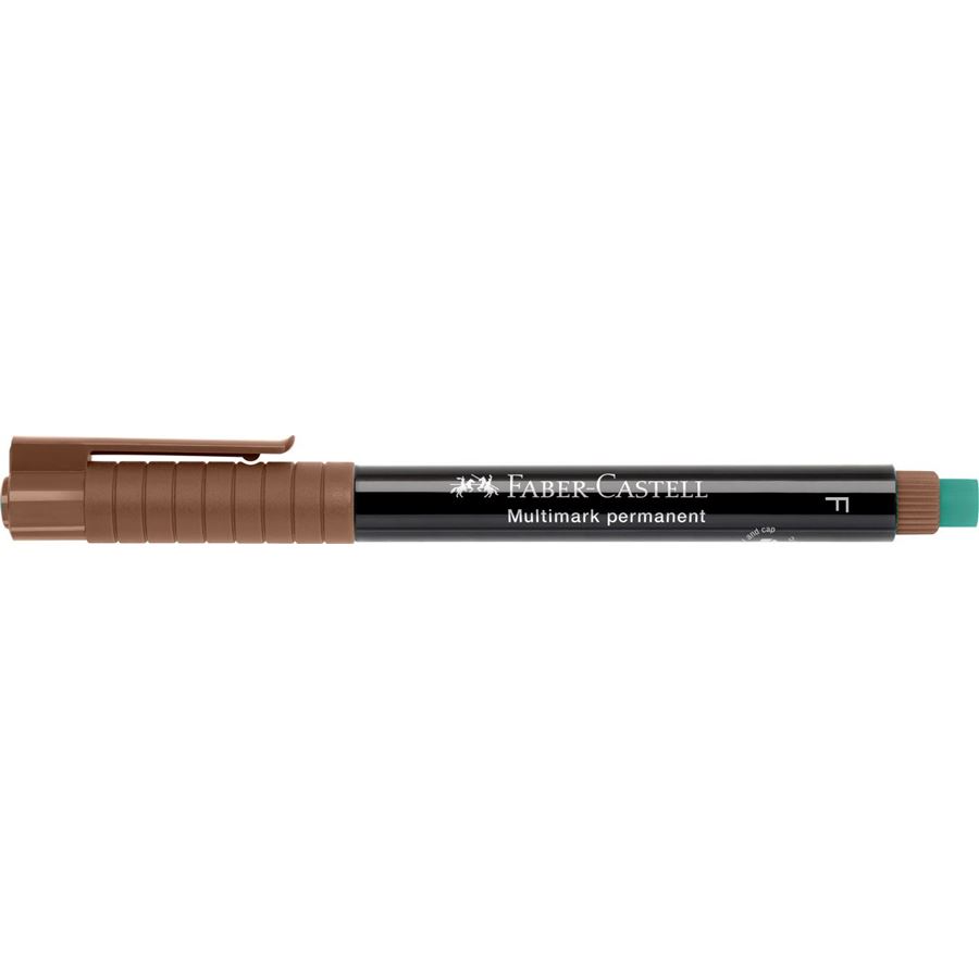 Faber-Castell - Multimark overhead marker permanent, F, brown