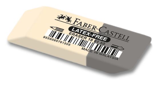 Faber-Castell - Latex-free eraser for ink/pencil