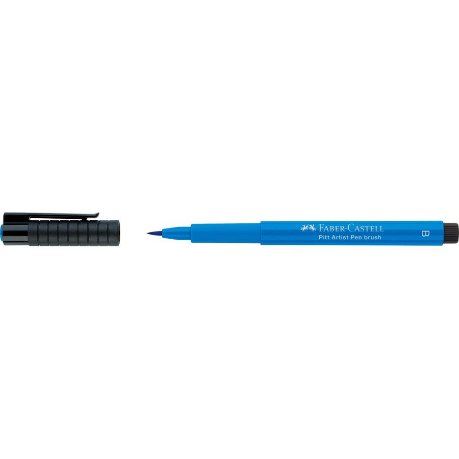 Faber-Castell - Pitt Artist Pen Brush India ink pen, phthalo blue