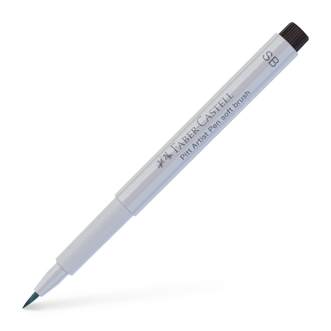Faber-Castell - Pitt Artist Pen Soft Brush India ink pen, cold grey I