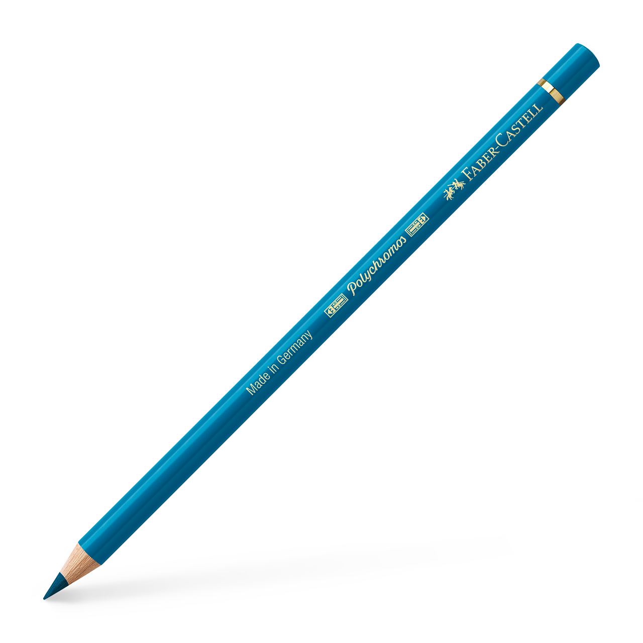 Faber-Castell - Polychromos colour pencil, 153 cobalt turquoise