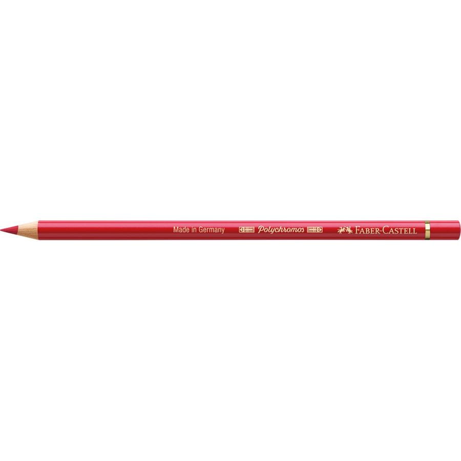 Faber-Castell - Polychromos colour pencil, 219 deep scarlet red