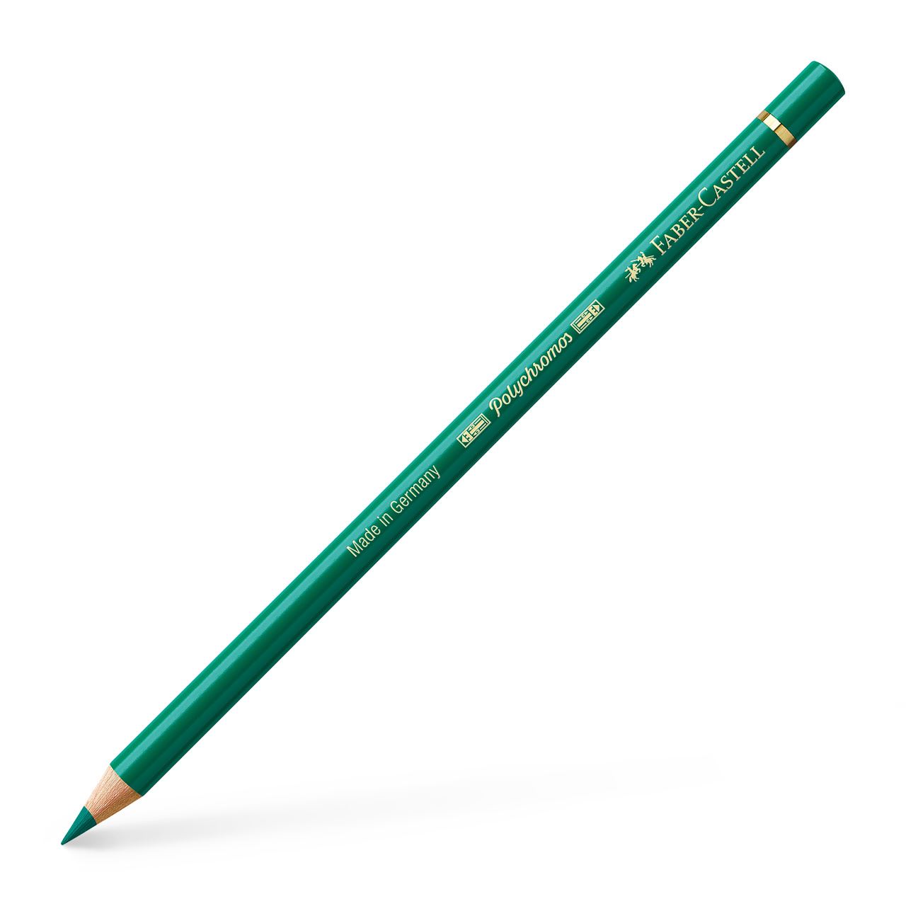 Faber-Castell - Polychromos colour pencil, 264 dark phthalo green