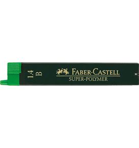 Faber-Castell - Spare pencil leads, 1.4 mm, B (6 pieces)