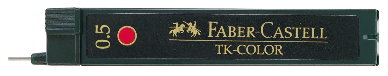 Faber-Castell - TK-Color fineline lead, 0.5 mm, red