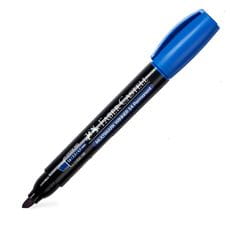 Faber-Castell - Multimark Winner 54 permanent marker, chisel tip, blue