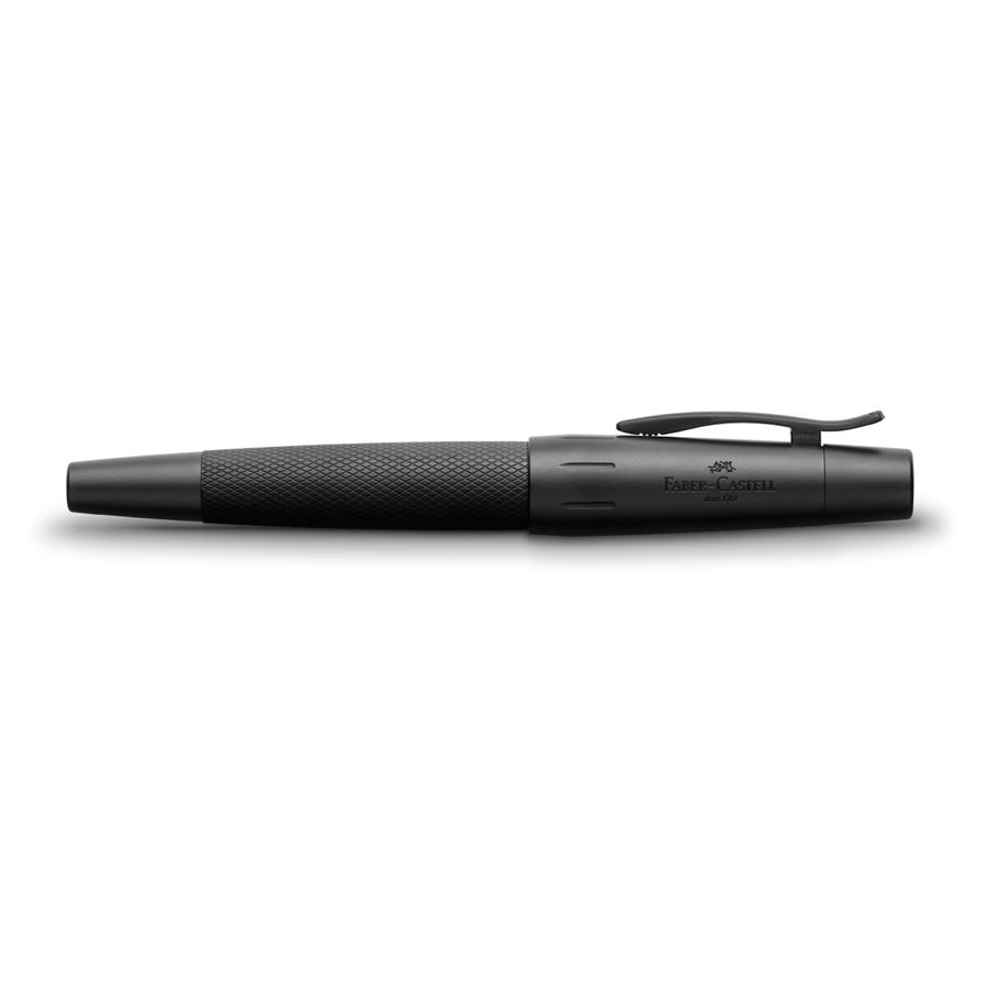 Faber-Castell - e-motion Pure Black fountain pen, M, black