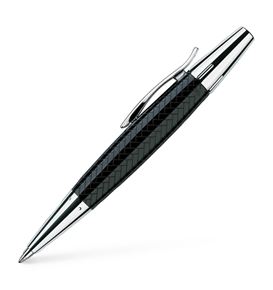 Faber-Castell - e-motion precious resin parquet twist ballpoint pen, B black